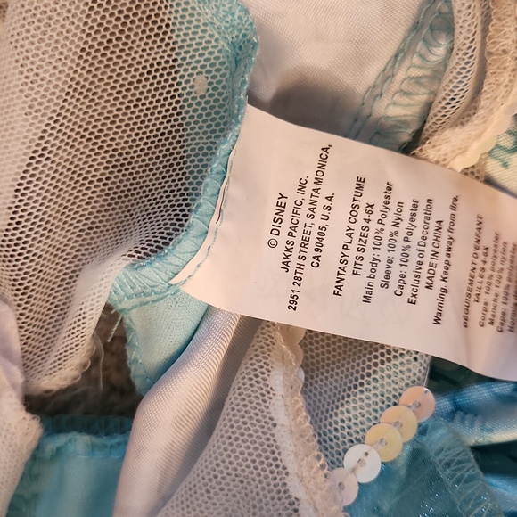 Elsa dress, Size 4-6x - Picture 3 of 3